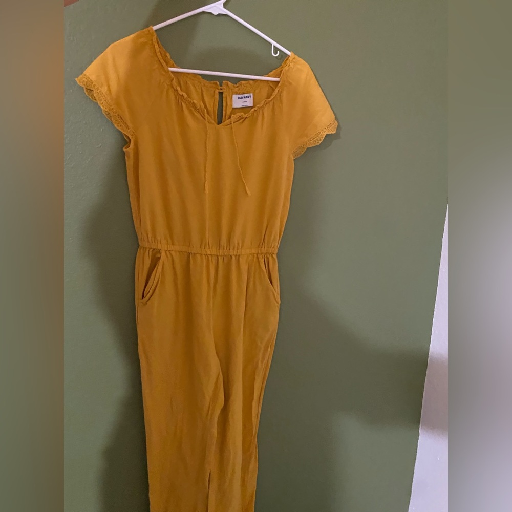 Yellow Jumpsuit/Romper